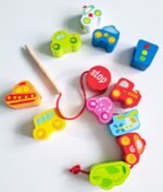 Medinės vėrimo kaladėlės transporto priemonės, 13 dalių – Paveikslėlis 4