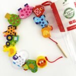 Medinės vėrimo kaladėlės ūkio tematika, 13 dalių – Paveikslėlis 4