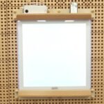 Mediniai laikikliai kvadratinių LED panelių tvirtinimui – Paveikslėlis 2