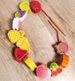 Mediniai vaisių vėrimo karoliukai 13 dalių – Paveikslėlis 10