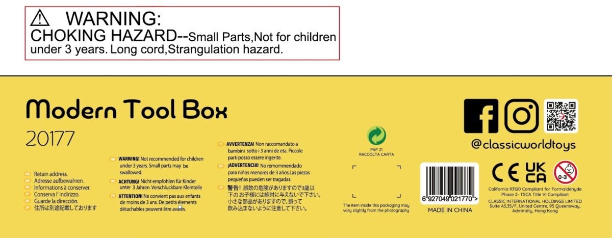 Medinis 15 dalių įrankių rinkinys su dėžute – Paveikslėlis 11