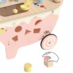 Medinis ledų vežimėlis su 40 detalių – Paveikslėlis 2