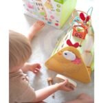 Medinis Montessori lavinamasis kubas 10 viename Laimingo ūkio XXL
