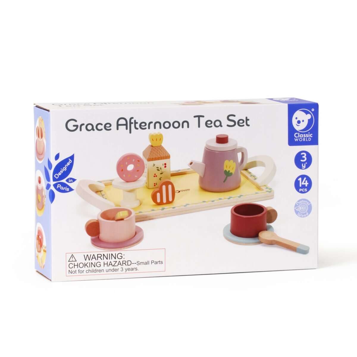 Medinis arbatos ir desertų rinkinys, 14 dalių – Paveikslėlis 8