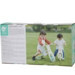 Medinis balansinis dviratukas vaikams su tyliais ratais – Paveikslėlis 5