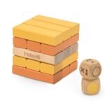 Medinis bokšto statybos žaidimas su kauliukais – Paveikslėlis 4