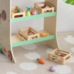 Medinis daržovių rinkinys su krepšeliu – Paveikslėlis 2