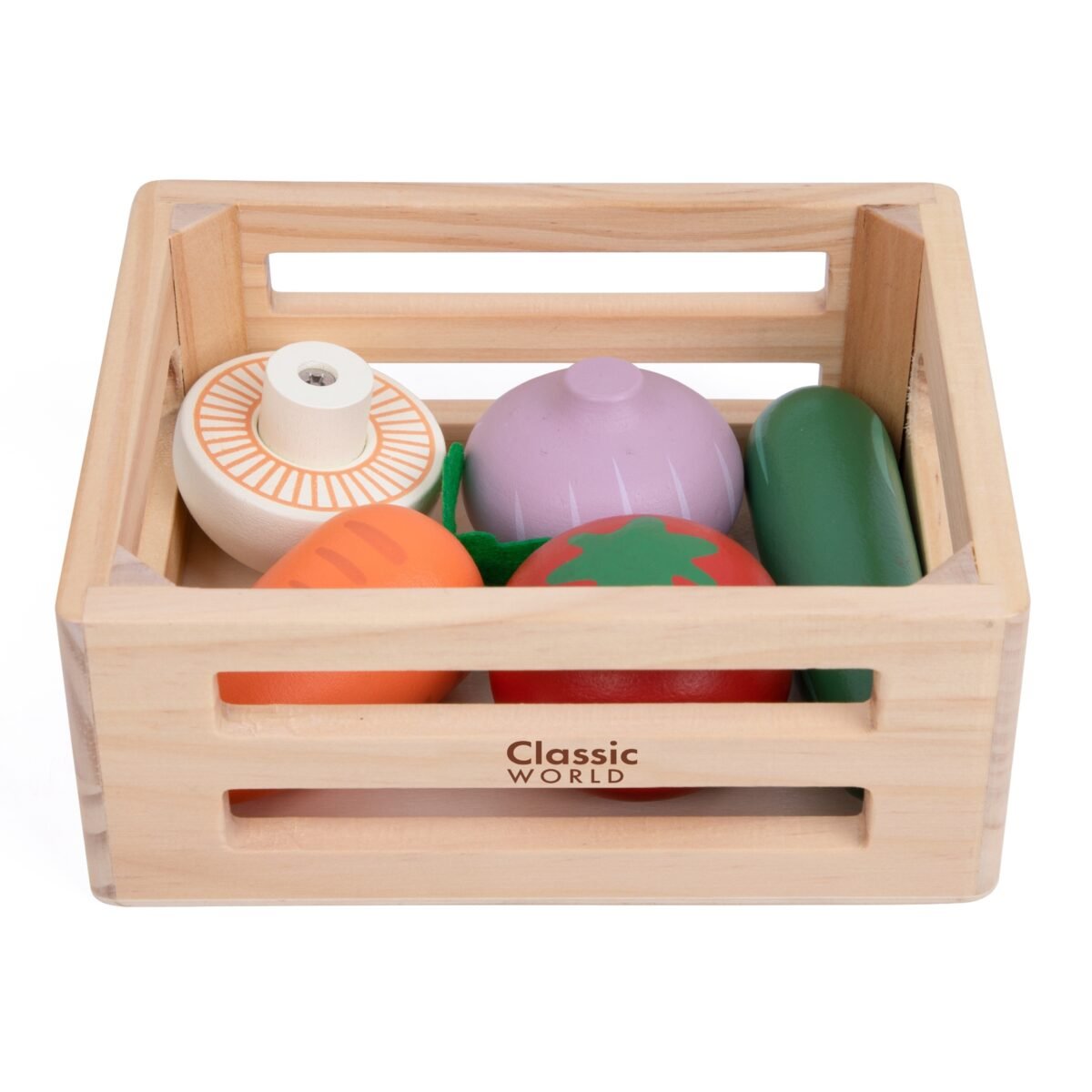 Medinis daržovių rinkinys su krepšeliu – Paveikslėlis 4