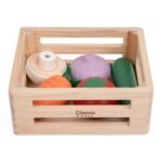 Medinis daržovių rinkinys su krepšeliu – Paveikslėlis 4