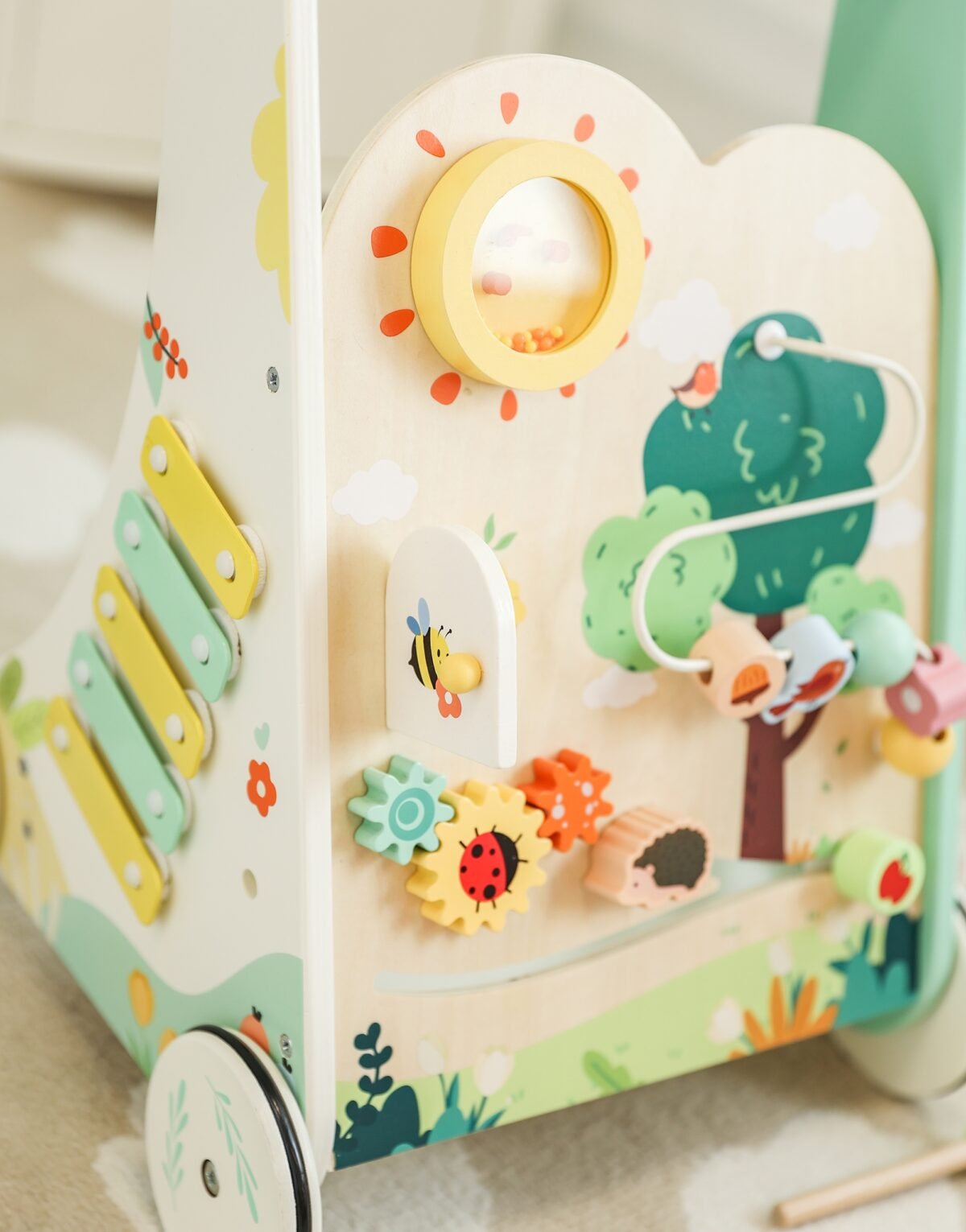 Medinis daugiafunkcis stumdukas 8in1 – Paveikslėlis 14