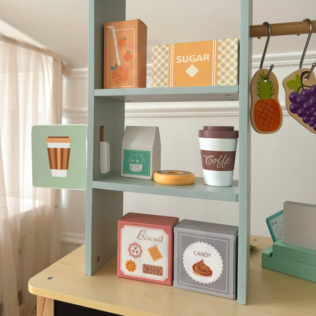 Medinis daugiafunkcis žaidimų prekystalis su 73 elementais – Paveikslėlis 15