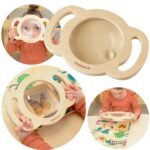 Medinis didinamasis stiklas dvigubu didinimu