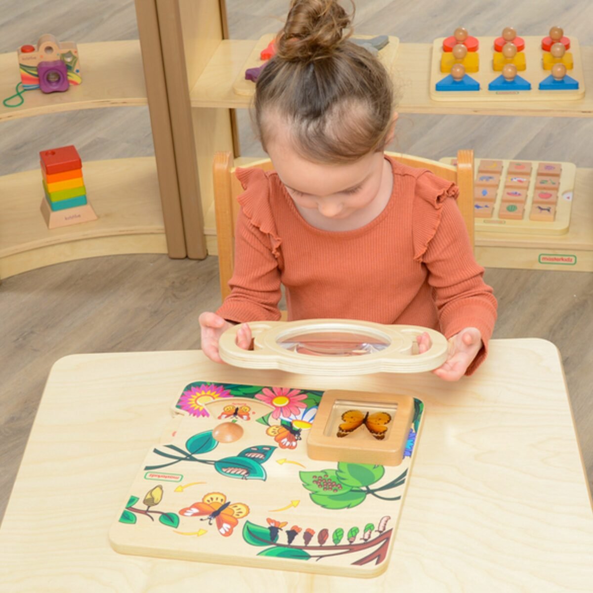 Medinis didinamasis stiklas dvigubu didinimu – Paveikslėlis 3