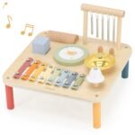 Medinis edukacinis muzikinis staliukas 7in1 – Paveikslėlis 2