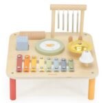Medinis edukacinis muzikinis staliukas 7 viename