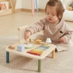 Medinis edukacinis muzikinis staliukas 7in1 – Paveikslėlis 5