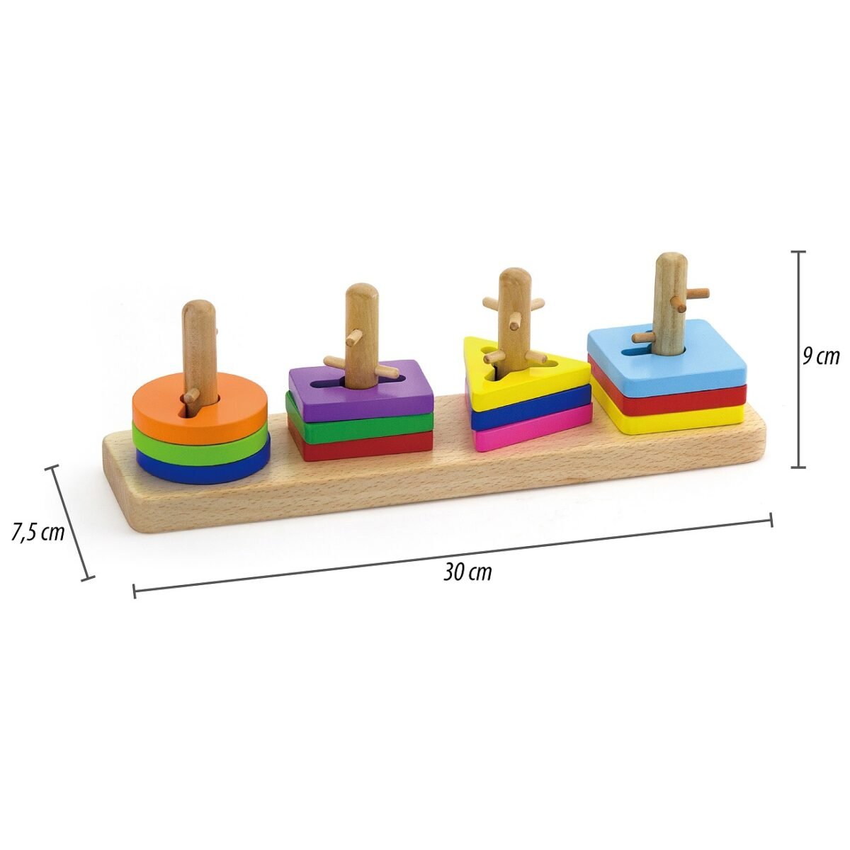 Medinis geometrinių figūrų rūšiuoklis – Paveikslėlis 12