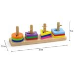 Medinis geometrinių figūrų rūšiuoklis – Paveikslėlis 12