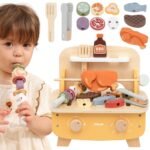 Medinis grilio žaidimų rinkinys