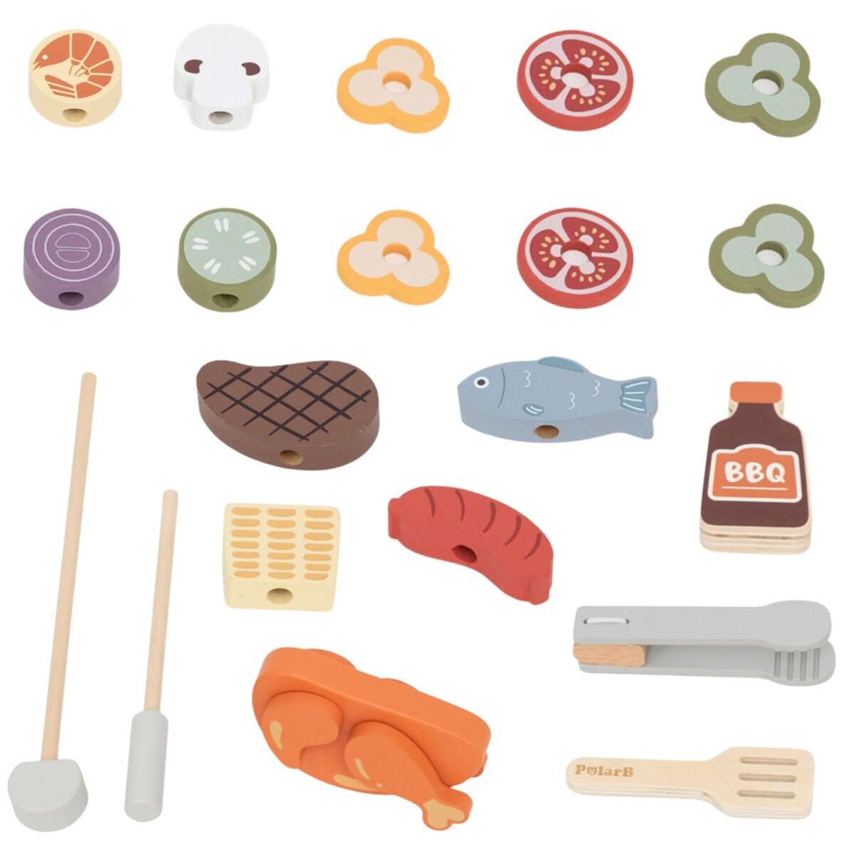 Medinis grilio žaidimų rinkinys – Paveikslėlis 3