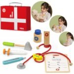 Medinis gydytojo rinkinys lagamine