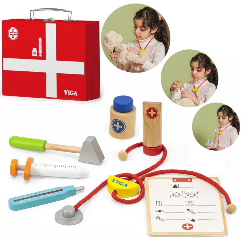 Medinis gydytojo rinkinys lagamine