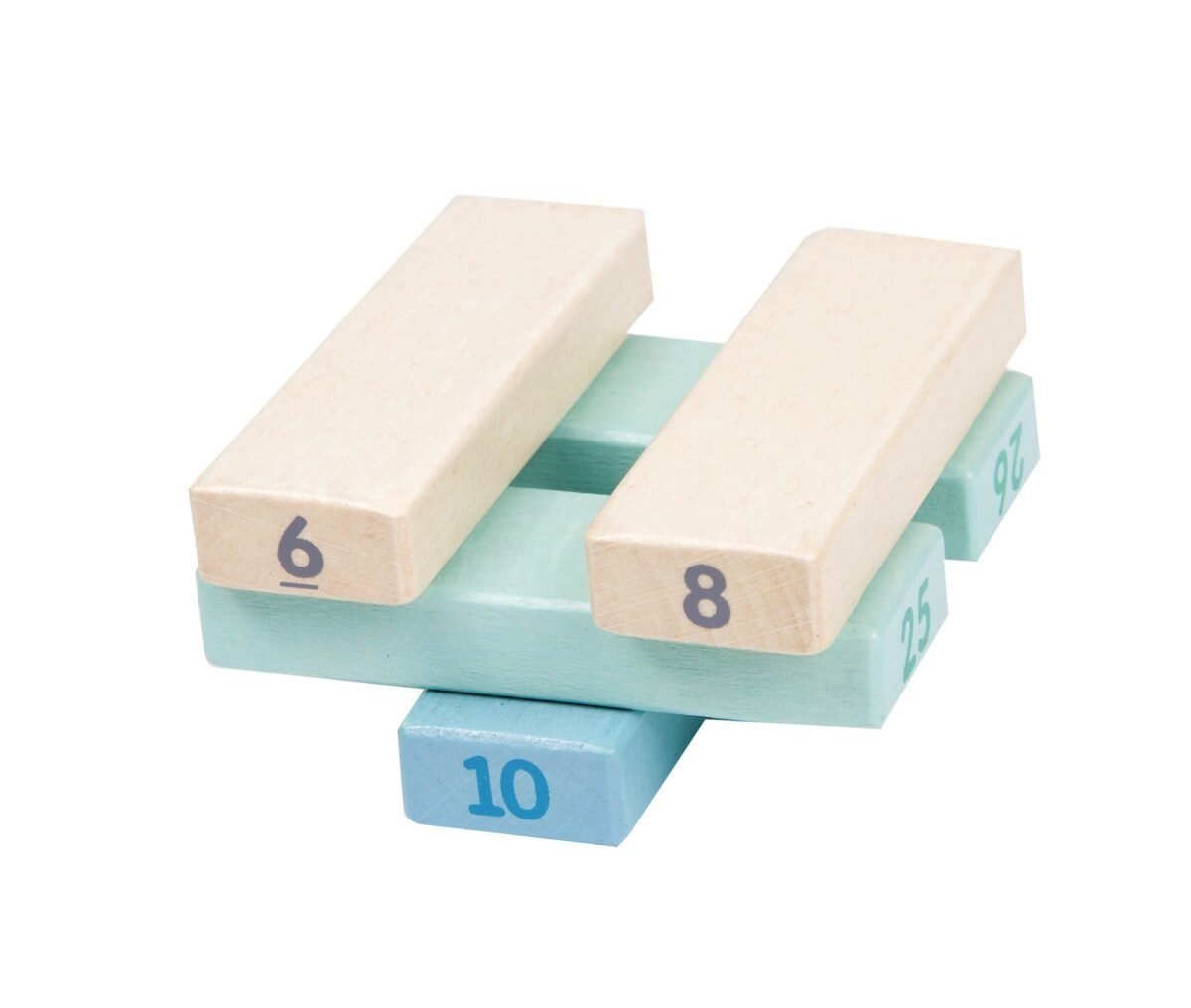 Medinis kaladėlių bokšto žaidimas – Paveikslėlis 5