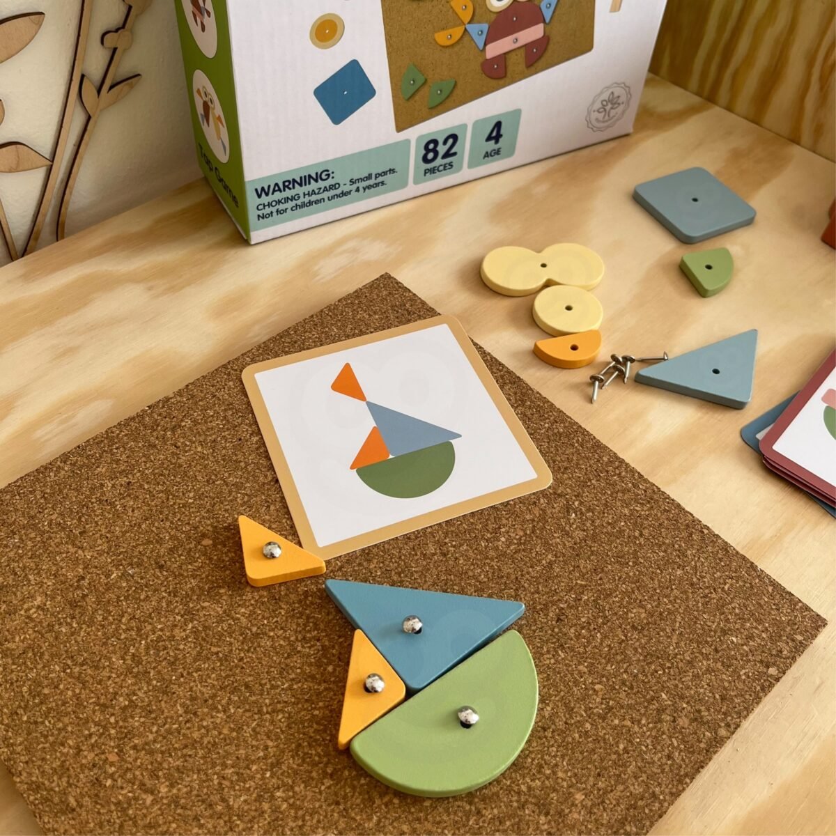 Medinis kalimo rinkinys su plaktuku ir pavyzdžiais – Paveikslėlis 4