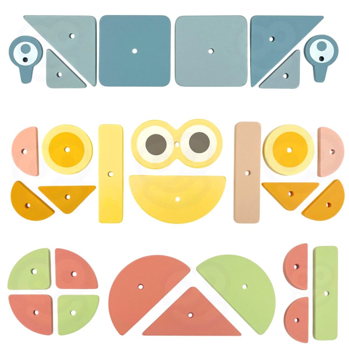 Medinis kalimo rinkinys su plaktuku ir pavyzdžiais – Paveikslėlis 9