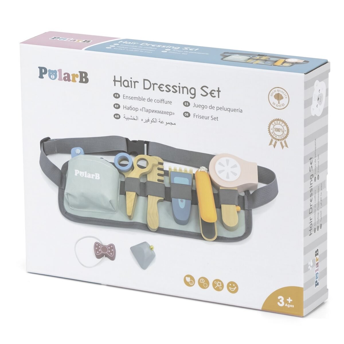 Medinis kirpėjo rinkinys su diržu – Paveikslėlis 13