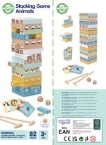 Medinis klibantis bokštas su gyvūnais – Paveikslėlis 21