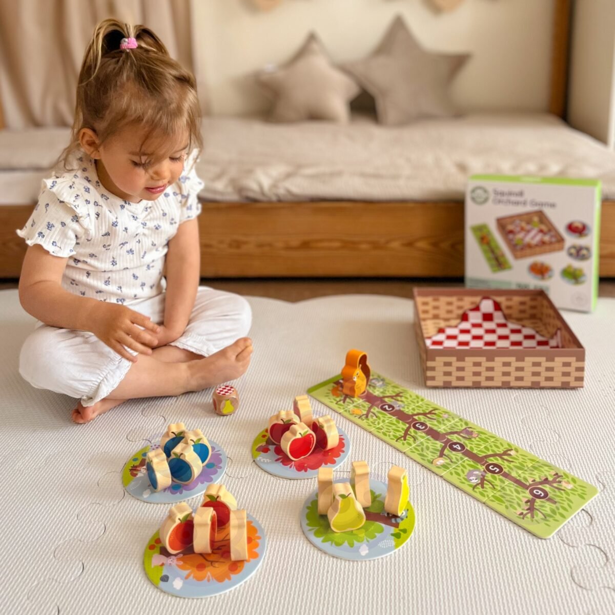 Medinis kooperacinis stalo žaidimas sode su voveraite – Paveikslėlis 2