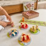 Medinis kooperacinis stalo žaidimas sode su voveraite – Paveikslėlis 3