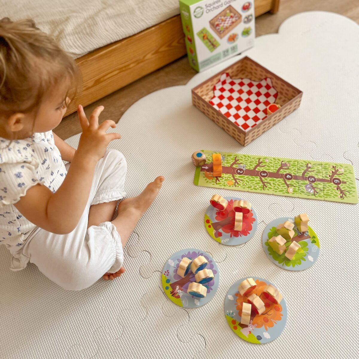 Medinis kooperacinis stalo žaidimas sode su voveraite – Paveikslėlis 4