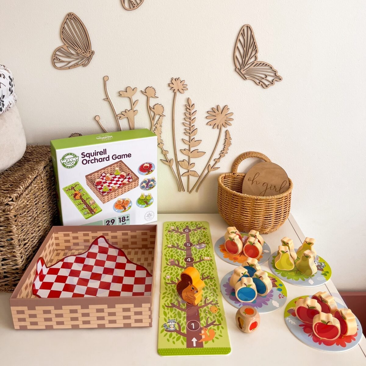 Medinis kooperacinis stalo žaidimas sode su voveraite – Paveikslėlis 10