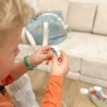 Medinis kosminis balansavimo ir vėrimo rinkinys miegantis mėnulis – Paveikslėlis 5