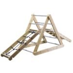 Medinis lauko laipiojimo rinkinys XL su Montessori kopėtėlėmis