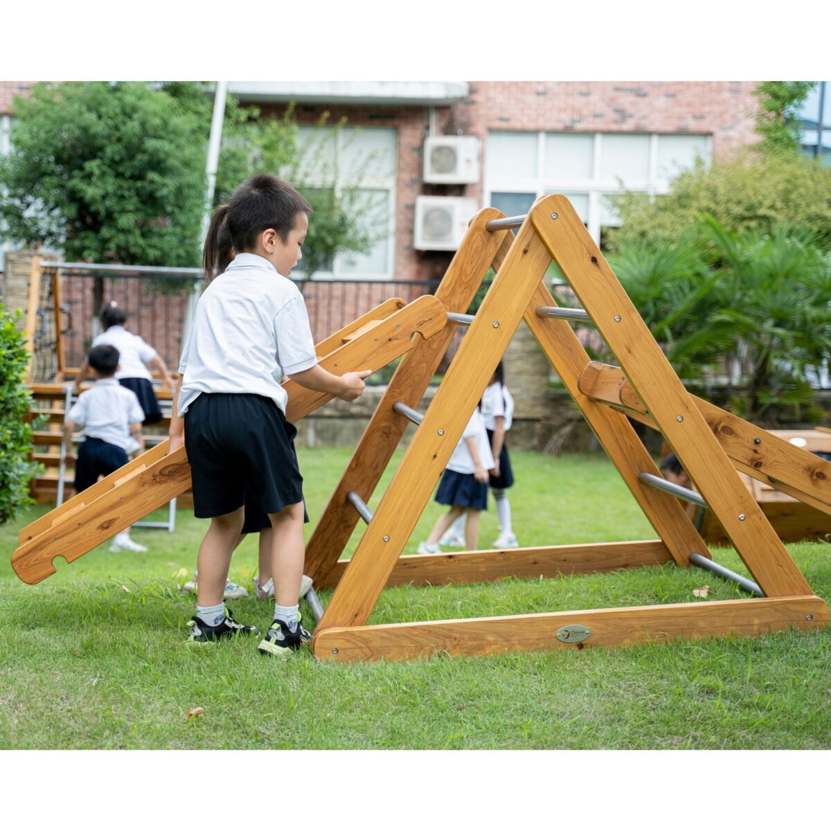 Medinis lauko laipiojimo rinkinys XL su Montessori kopėtėlėmis – Paveikslėlis 7