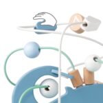 Medinis lavinamasis karoliukų labirintas jūros tema – Paveikslėlis 5