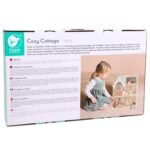 Medinis lėlių namelis su baldais ir aksesuarais – Paveikslėlis 8