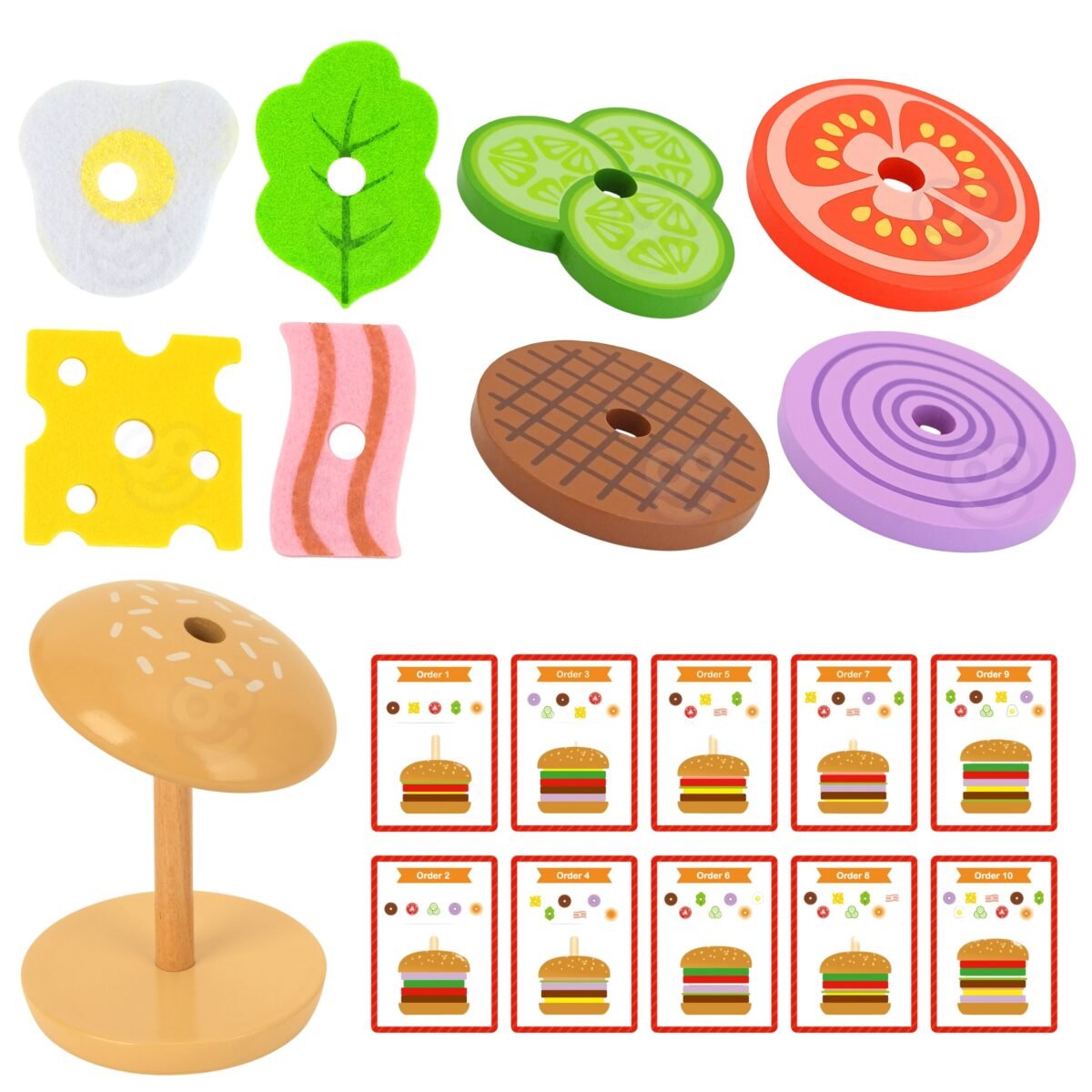 Medinis mėsainių gaminimo žaidimas, 15 dalių – Paveikslėlis 13