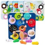 Medinis miklumo žaidimas vikšrams gaudyti su geniu ir mokymosi lentelėmis – Paveikslėlis 11