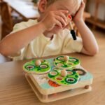 Medinis miklumo žaidimas vikšrams gaudyti su geniu ir mokymosi lentelėmis – Paveikslėlis 6