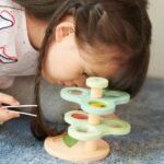 Medinis mikroskopas-lupa 2in1 gamtos tyrinėjimui vaikams – Paveikslėlis 3