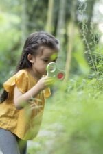 Medinis mikroskopas-lupa 2in1 gamtos tyrinėjimui vaikams – Paveikslėlis 5