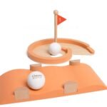 Medinis mini golfo rinkinys su įvairiomis kliūtimis – Paveikslėlis 6