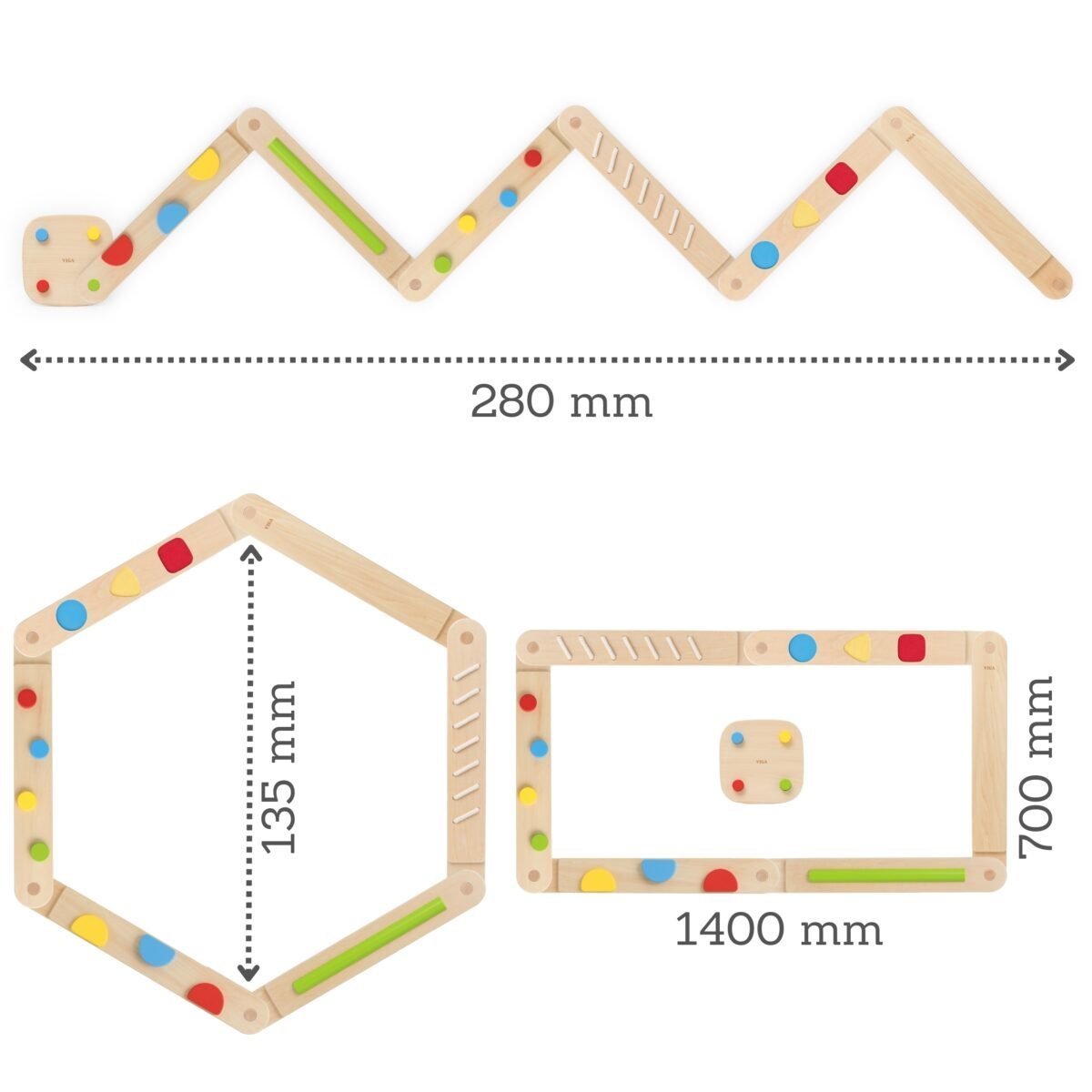 Medinis modulinis sensorinis pusiausvyros takelis – Paveikslėlis 14