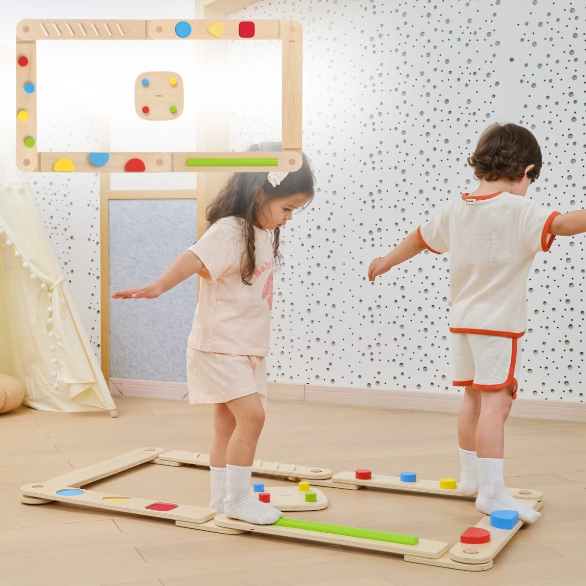 Medinis modulinis sensorinis pusiausvyros takelis – Paveikslėlis 7