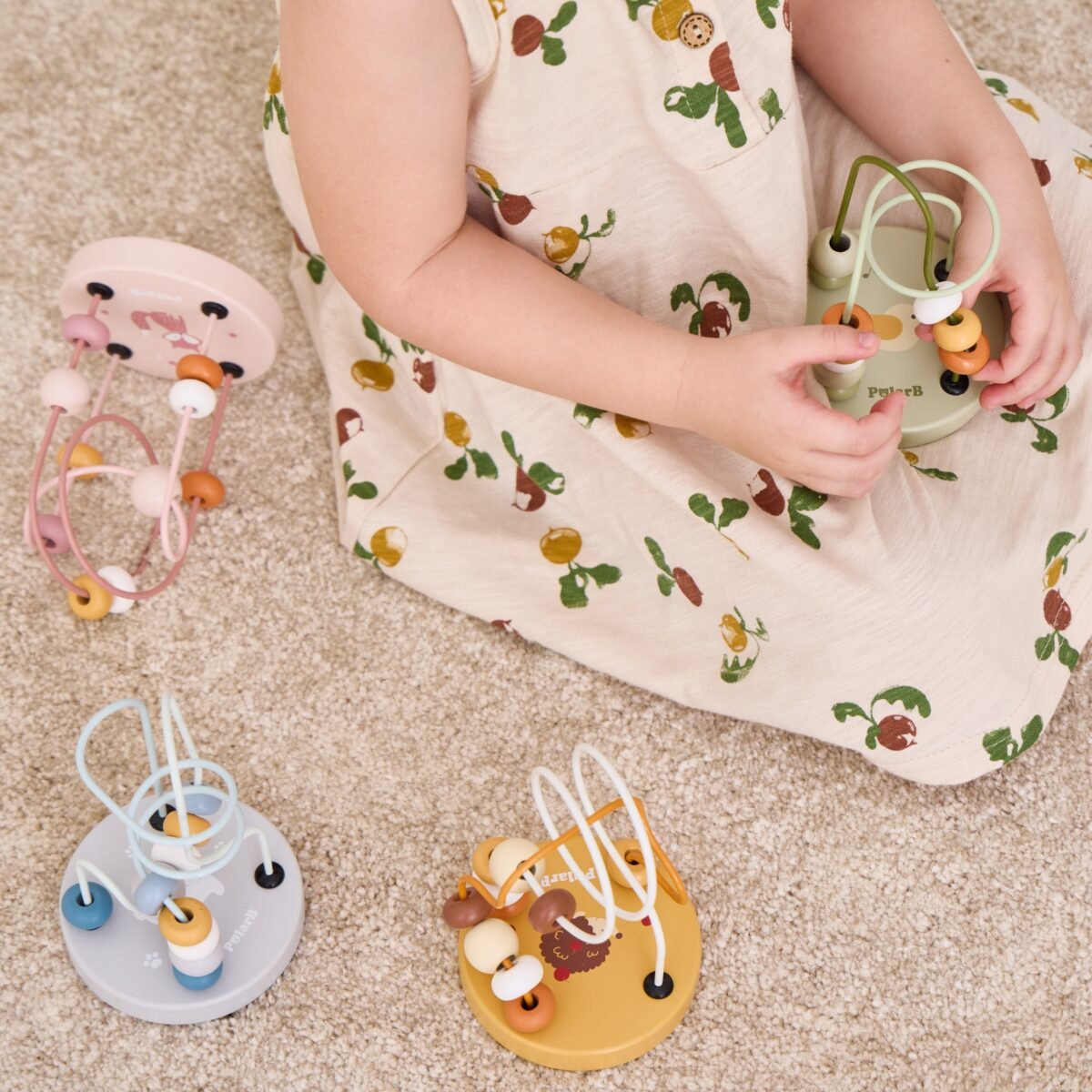 Medinis motorikos lavinimo karoliukų labirintas – Paveikslėlis 3