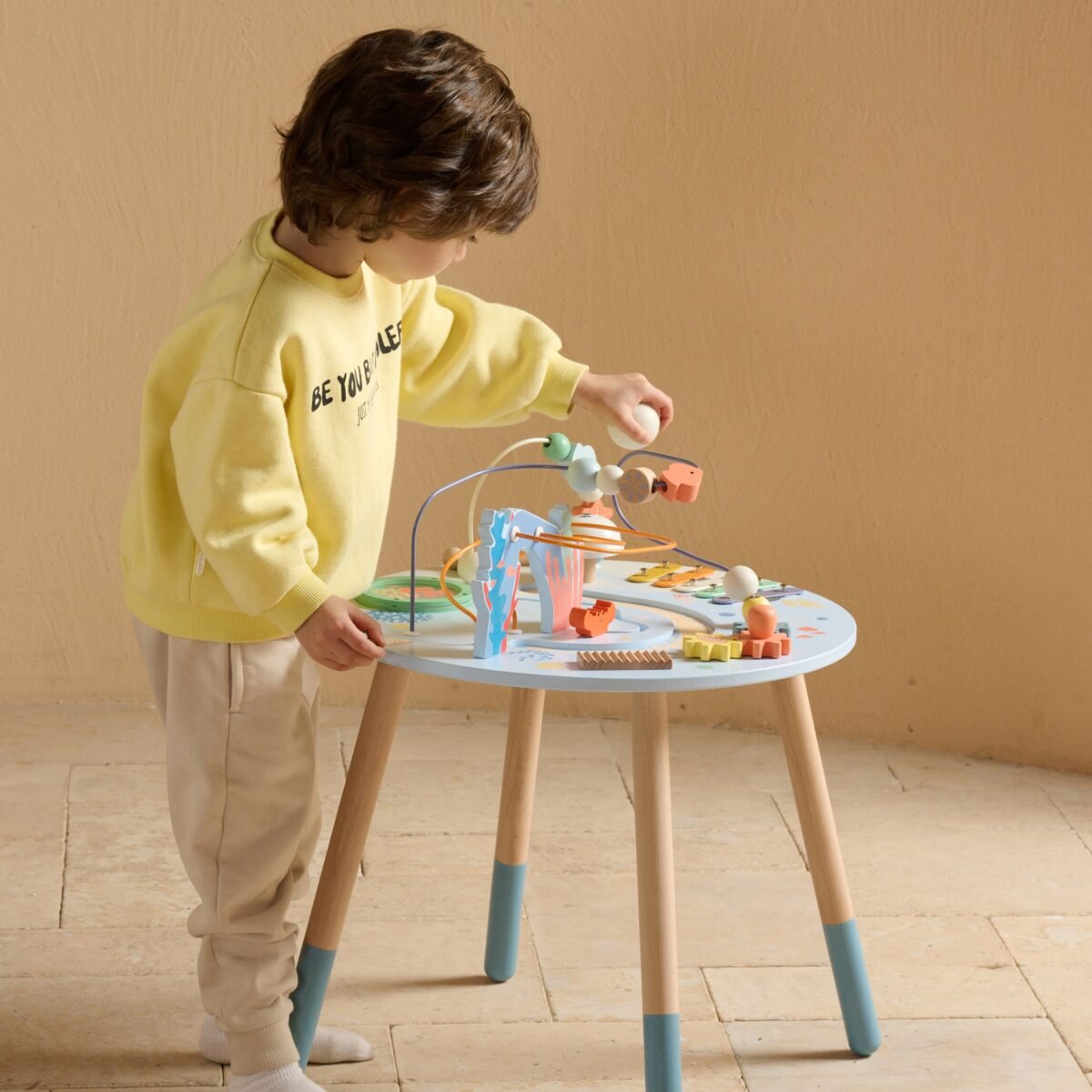 Medinis muzikinis lavinamasis veiklos staliukas jūros tematika – Paveikslėlis 5